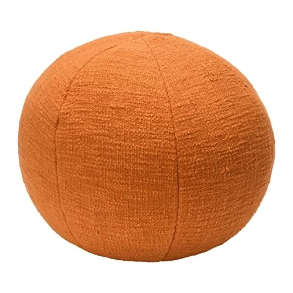 Creative Co-Op Cotton Slub Orb Pillow, 10